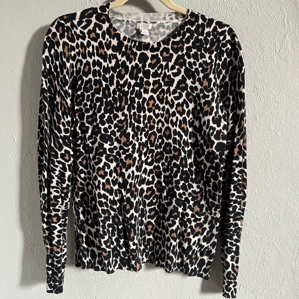 Leopard Crewneck Sweater